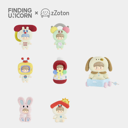 Finding Unicorn x zZoton Happy Childhood Series Plush Blind Box