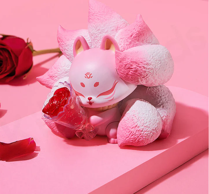 Ancient Nine Tail Fox Rose Fairy Series Blind Box