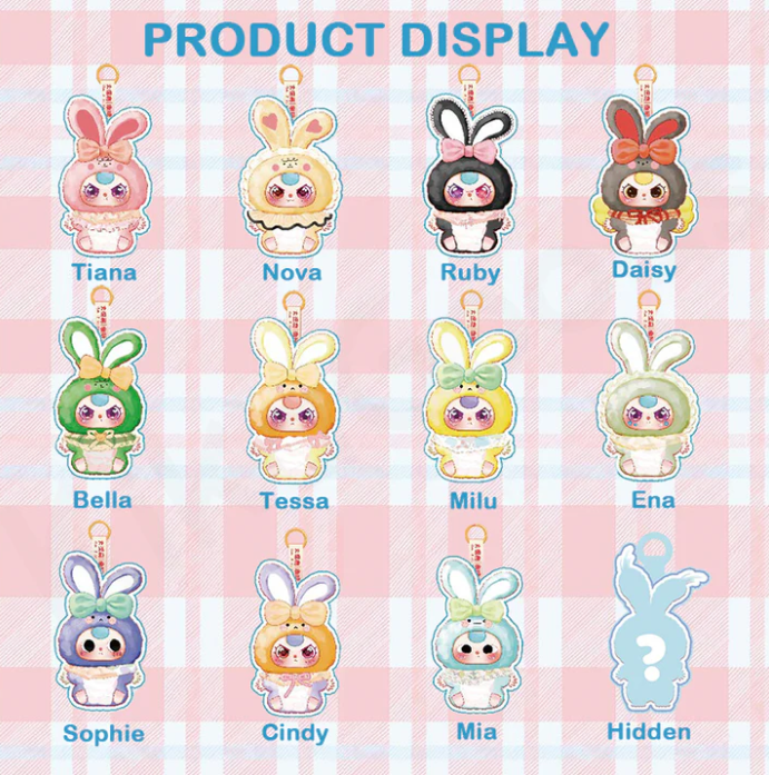 Baby Three Lily Rabbit Town V2 Series Plush Blind Box