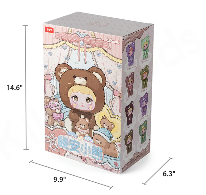Nommi Good Night Bear 400% Series Plush Blind Box