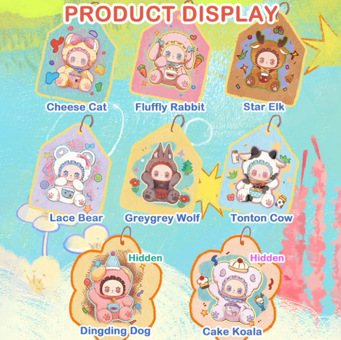 Lovely Emma Pocket Zoo Series Plush Blind Box