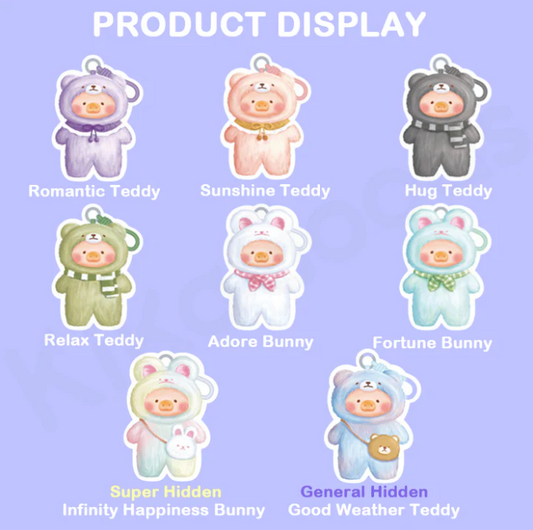 LuLu The Piggy Joyful Time Series Plush Blind Box