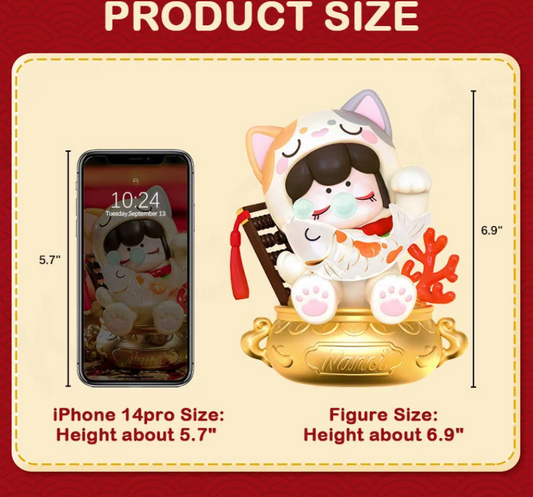Rolife Nanci Lucky Cat Limited Figure