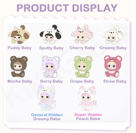 Nommi Baby Series Plush Blind Box