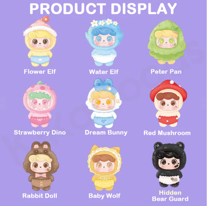 Q.Kid Fairy Tales Series Plush Blind Box