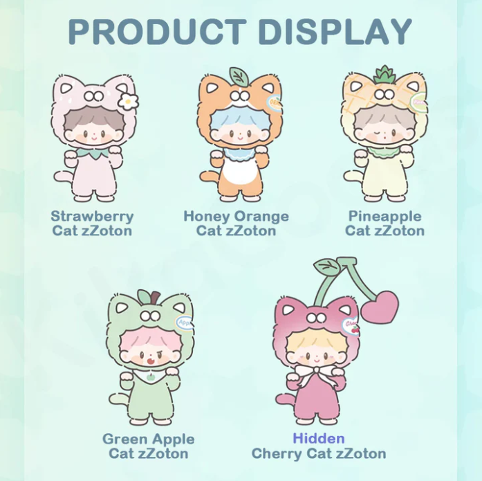 zZoton Fruit Party Series Plush Blind Box