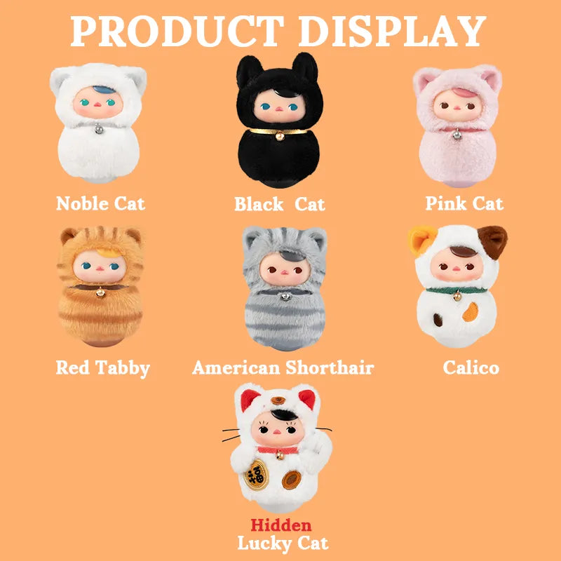 PUCKY Roly-Poly Kitty Series Blind Box