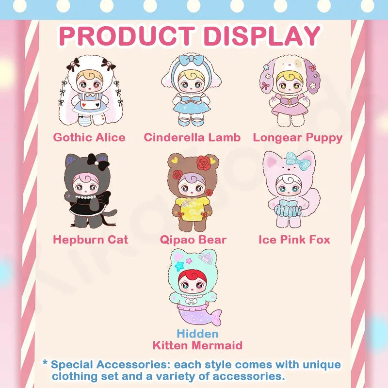 Sunnycoco Rebellious Sweetheart Series Plush Blind Box