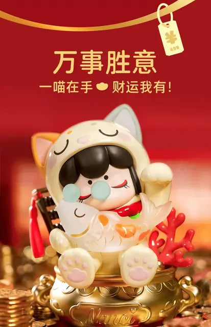 Rolife Nanci Lucky Cat Limited Figure