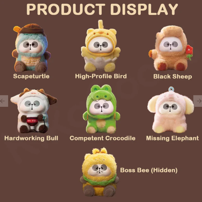 MR.PA Animal Co., Ltd Plush Blind Box