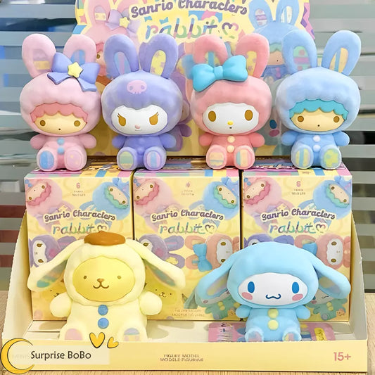 Sanrio x Miniso Characters Fluffy Rabbit Series Blind Box